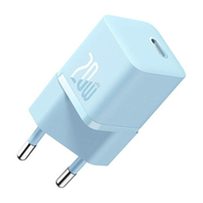 Baseus Cargador de pared Mini Gan5 20 W, color azul