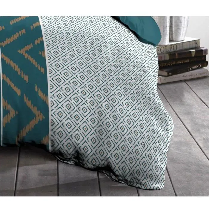 Home Linge Passion Conjunto Edredón Microfibra Ethno - Nórdico 140x200 + Funda Almohada 63x63 cm - Azul Patrón HOM3701393708302 Home Linge Passion Conjunto Edredón Microfibra Ethno - Nórdico 140x200 + Funda Almohada 63x63 cm - Azul Patrón HOM3701393708302