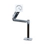 Ergotron LX HD Soporte de Monitor Sit-Stand de Escritorio con Brazo Articulado, 13.6 kg Capacidad, para Pantallas hasta 46 Pulgadas, Aluminio