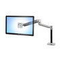 Ergotron LX HD Soporte de Monitor Sit-Stand de Escritorio con Brazo Articulado, 13.6 kg Capacidad, para Pantallas hasta 46 Pulgadas, Aluminio