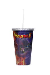 SD TOYS Vaso Lenticular 3D Dragon Ball Super 50ml con Tapa Enroscable