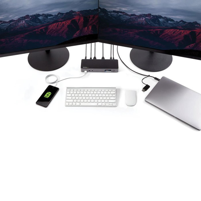 Startech Dock universal USB-C y USB 3.0 para portátil