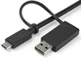 StarTech Docking Station Universal USB-C y USB 3.0 Dual 4K PD 60W DK30C2DPPDUE