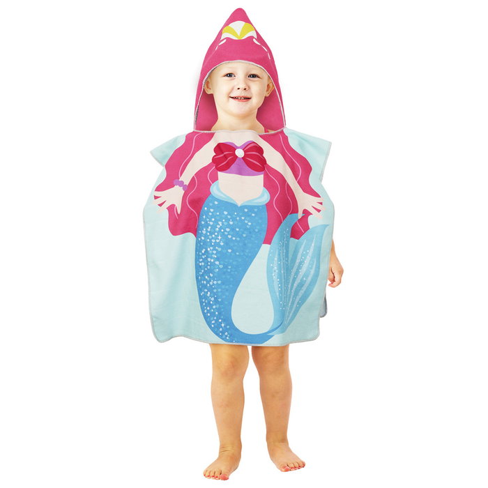 Jet Lag Toalla-Poncho Infantil 58X57 Poliéster
