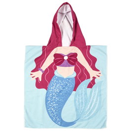 Jet Lag Toalla-Poncho Infantil 58X57 Poliéster