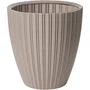 Garden Id GAR5410527161811 Maceta Fancy 40 x 42 cm Taupe para Jardín, Balcones o Interiores