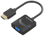 Aisens Conversor HDMI a SVGA, HDMI Macho a SVGA Hembra, Negro, 15cm