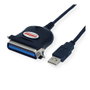 ROLINE Cable Conversor USB a IEEE 1284 Negro 1,8m