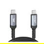 VALUE 11.99.9087 Cable USB4 Gen 2x2 (20Gb/s) de 2m, Conectores USB C a USB C, Negro