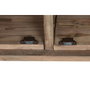 DKD Home Decor Armario de Teca Reciclada y Coco con 2 Puertas