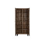 DKD Home Decor Armario de Teca Reciclada y Coco con 2 Puertas