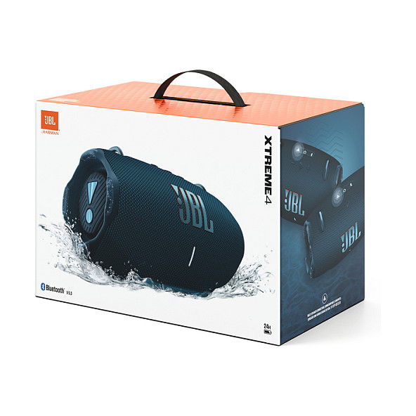 JBL Altavoz Bluetooth Portátil Xtreme 4, 100W, Batería 24h, Resistente al Agua IP67, Bluetooth 5.3, Color Azul