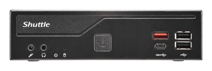 Shuttle DH810S Mini PC barebone Intel H810 LGA 1851 Negro