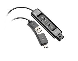 HP Poly Adaptador DA85 TAA USB a QD Negro