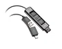 HP Poly Adaptador USB a QD DA85 TAA Negro