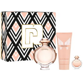 Set de Perfume Mujer Paco Rabanne Olympéa EDP 3 Piezas