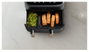 Philips Airfryer NA352/00 Series 3000 con cesta dual de 9L, negro y cobre