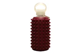 Bkr Bitten Spiked Botella de agua de vidrio 500 ml