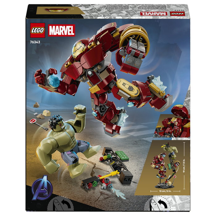 LEGO Marvel Batalla Legendaria: Hulkbuster vs. Hulk 76343