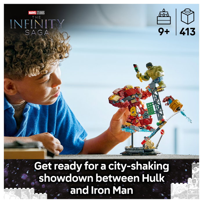 LEGO Marvel Batalla Legendaria: Hulkbuster vs. Hulk 76343
