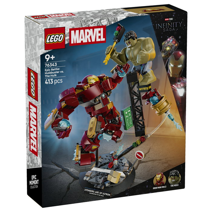 LEGO Marvel Batalla Legendaria: Hulkbuster vs. Hulk 76343