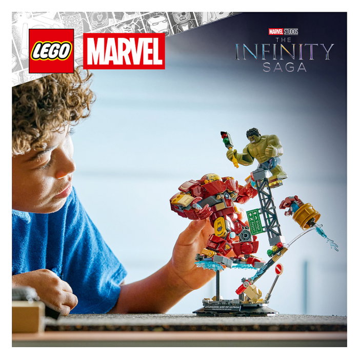 LEGO Marvel Batalla Legendaria: Hulkbuster vs. Hulk 76343