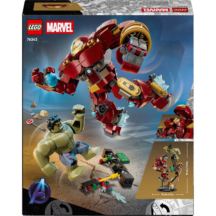 LEGO Marvel Batalla Legendaria: Hulkbuster vs. Hulk 76343
