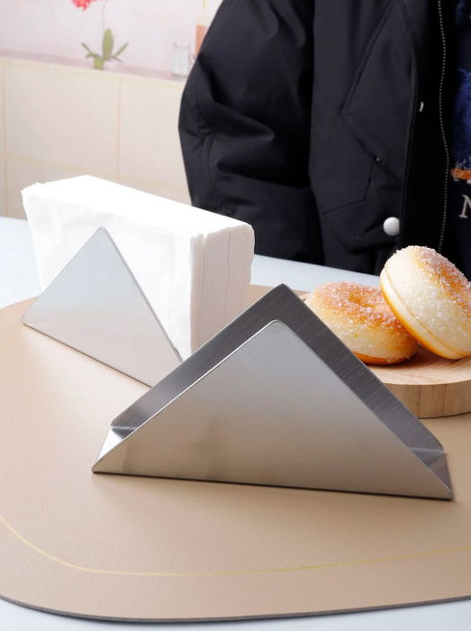 Inde Servilletero Pico Acero 12.5 cm (24 Unidades)