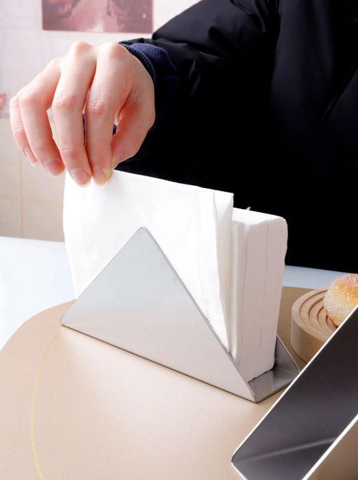 Inde Servilletero Pico Acero 12.5 cm (24 Unidades)