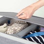 Color Baby Max Home-Cubo Colada 2 Compartimentos Gris Oscuro