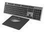 Tacens ZENITHIT Combo Inalámbrico 3 en 1 Kit Teclado Completo QWERTY Italiano + Ratón 3200 DPI + Alfombrilla con SmartKey Copilot AI - 2.4GHz, Gris