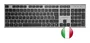 Tacens ZENITHIT Combo Inalámbrico 3 en 1 Kit Teclado Completo QWERTY Italiano + Ratón 3200 DPI + Alfombrilla con SmartKey Copilot AI - 2.4GHz, Gris