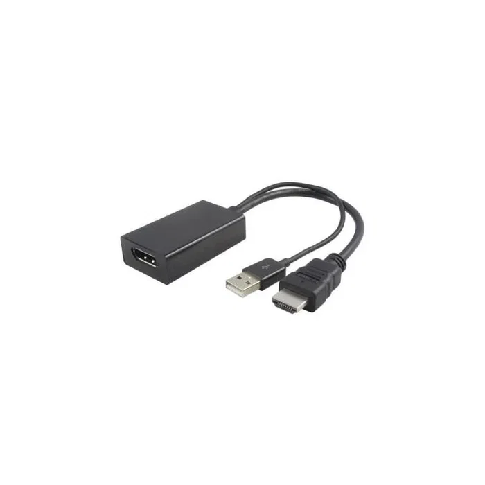 Generico Adaptador HDMI v1.4 a DisplayPort v1.2 con USB negro Generico Adaptador HDMI v1.4 a DisplayPort v1.2 con USB negro