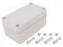 FIBOX PICCOLO Carcasa Universal Gris