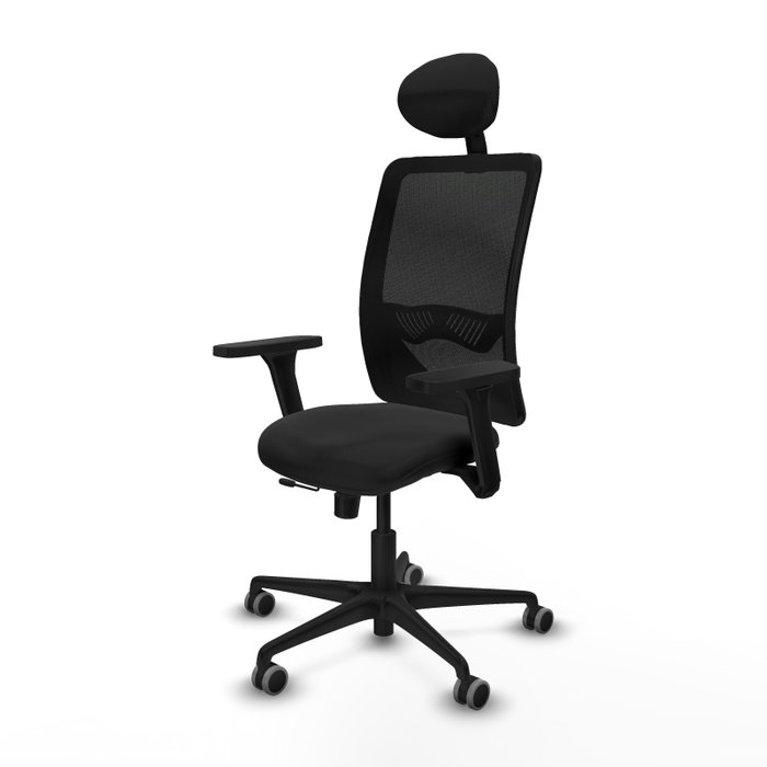 PIQUERAS Y CRESPO Silla de oficina Zulema con mecanismo Sincro/Traslack en Negro PIQUERAS Y CRESPO Silla de oficina Zulema con mecanismo Sincro/Traslack en Negro