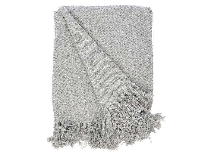 Giftdecor Multiusos Pompon Gris 180 x 220 cm (Set de 8)