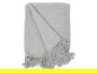 Giftdecor Multiusos Pompon Gris 180 x 220 cm (Set de 8)