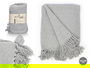 Giftdecor Multiusos Pompon Gris 180 x 220 cm (Set de 8)