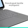 Logitech 5099206121959 Funda para iPad Air 13 Combo Touch Gris