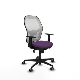 PIQUERAS Y CRESPO Silla de oficina Jorquera Morada y Blanca