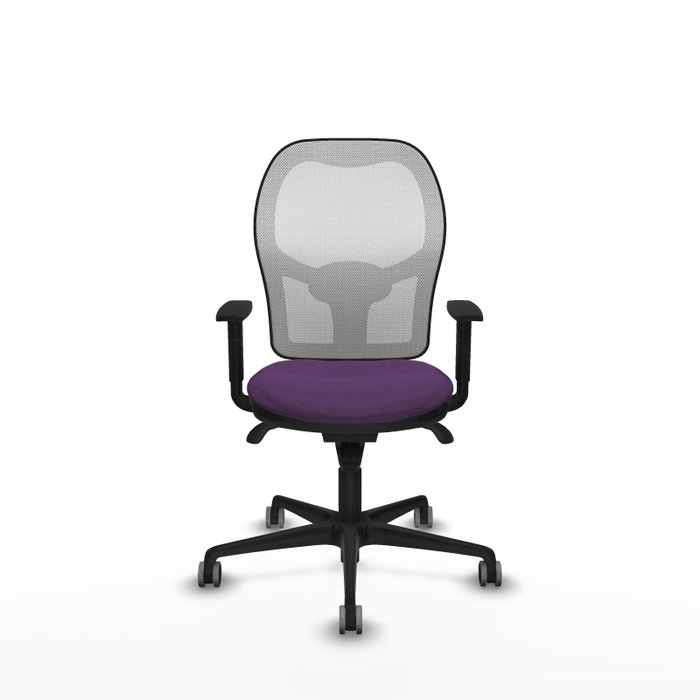 PIQUERAS Y CRESPO Silla de oficina Jorquera Morada y Blanca PIQUERAS Y CRESPO Silla de oficina Jorquera Morada y Blanca