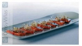 CIM Ola Fuente Rectangular 25 cm 4552, Vajilla (Set de 4)