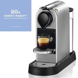 Krups Nespresso CitiZ XN741B.23 Plata