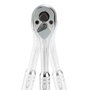 Workpro Llave de carraca 3 en 1, ¼ pulg + 3/8 pulg + ½ pulg