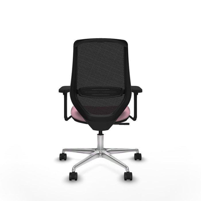PIQUERAS Y CRESPO Silla de oficina Mardos con mecanismo Sincro, Rosa y Negro PIQUERAS Y CRESPO Silla de oficina Mardos con mecanismo Sincro, Rosa y Negro