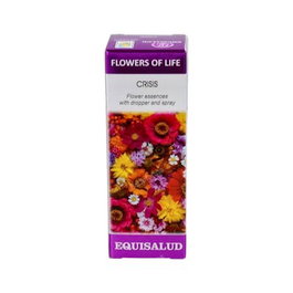 EQUISALUD Flower Of Life Crisis 15 ml - Esencias Florales para la Resolución del Estrés y Crisis - Extracto Vibracional con Amapola de California y Brandy Ecológico