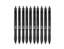 Pilot Set de 10 Bolígrafos Frixion Ball Plus Tinta Borrable Negra 0,7 mm