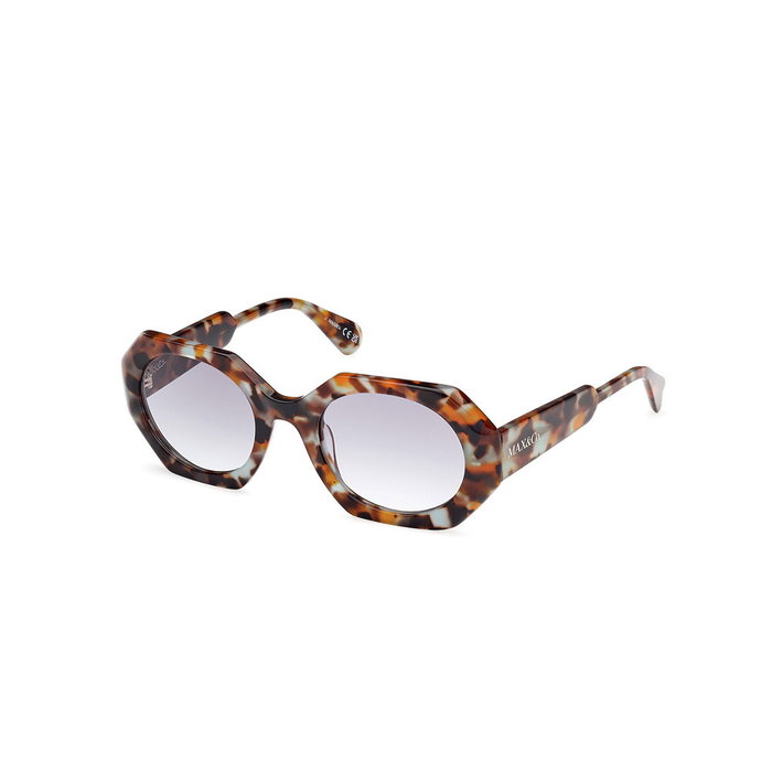 MAX & CO Gafas de Sol MO0115 para Mujer - Forma Geométrica, Acetato, Diámetro 51 mm, Puente 22 mm, Patilla 140 mm