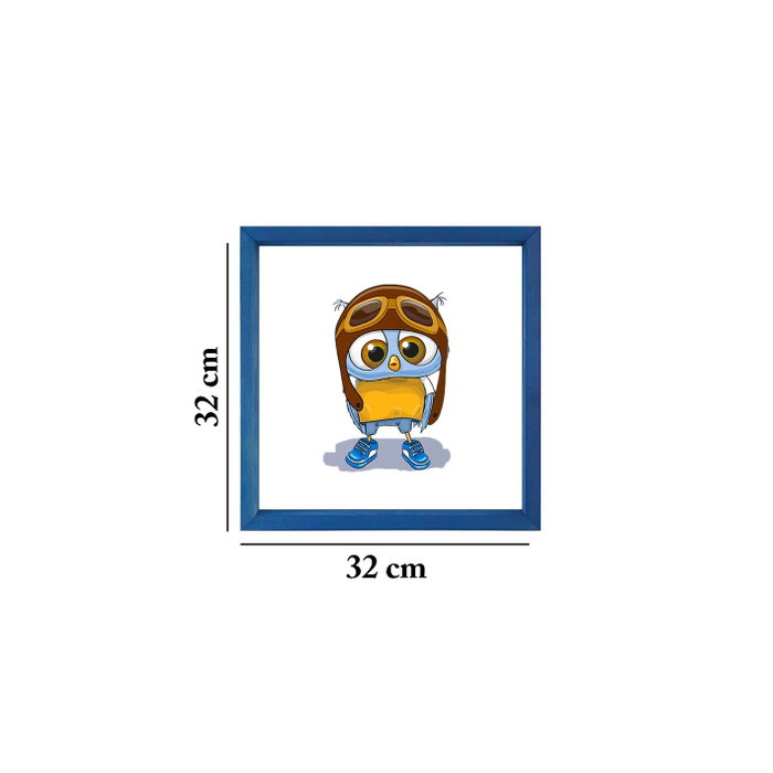 Wallity CAM7239654762 Cuadro Decorativo Enmarcado de Cristal y Madera, 32 x 32 cm Wallity CAM7239654762 Cuadro Decorativo Enmarcado de Cristal y Madera, 32 x 32 cm