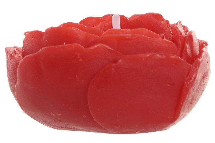 DKD Home Decor Vela Rojo 6 x 3 x 6 cm (12 Unidades)